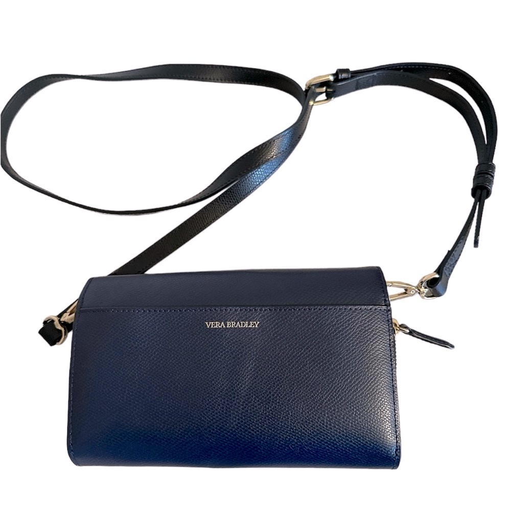 VERA BRADLEY LEATHER CROSSBODY